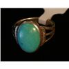 Image 2 : 4 Navajo Rings,Silver and Turquoise,