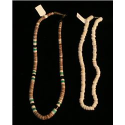 2 Heishi Necklaces,