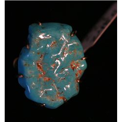 Turquoise and 14k Ring,