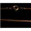 Image 2 : 14k Yellow Gold Snake Chain