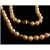 Image 2 : 14k Gold and Pearl Necklace,