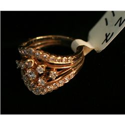 14k Yellow Gold Ring.