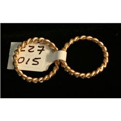 Pair of 14K Gold Bands,