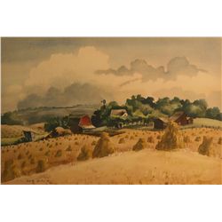 Adolf Dehn, Chromolithograph,