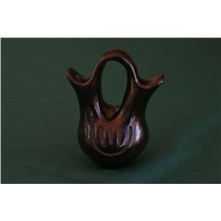 Santa Clara Pottery Vase,