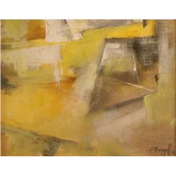 Charles R. Bunnell(1897-1968), Oil on Canvas Paper