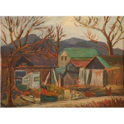 Ernestine Parsons, Oil on Board,