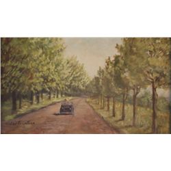 Ernestine Parsons, Oil on Board