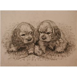 Geoffry Lasko, Etching, " On Point "