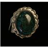 Image 1 : Large Sterling and Turquoise Ring