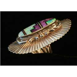 Huge Navajo / Zuni Ring,
