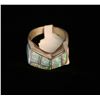 Image 2 : Sterling and Opal Ring,