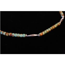 Green Turquoise Necklace,