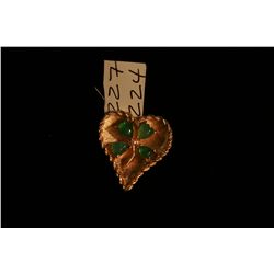 Broach, Heart Shaped,