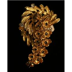 Gold Broach,