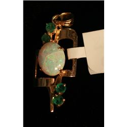 14k Yellow Gold Pendant,