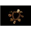 Image 1 : Gold Charm Bracelet,