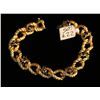 Image 1 : Gold Florentine Finish Bracelet,