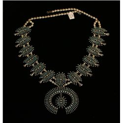 Sterling Zuni Ceremonial Squash Blosssom