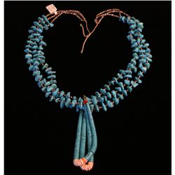 3 Strand Turquoise Necklace,