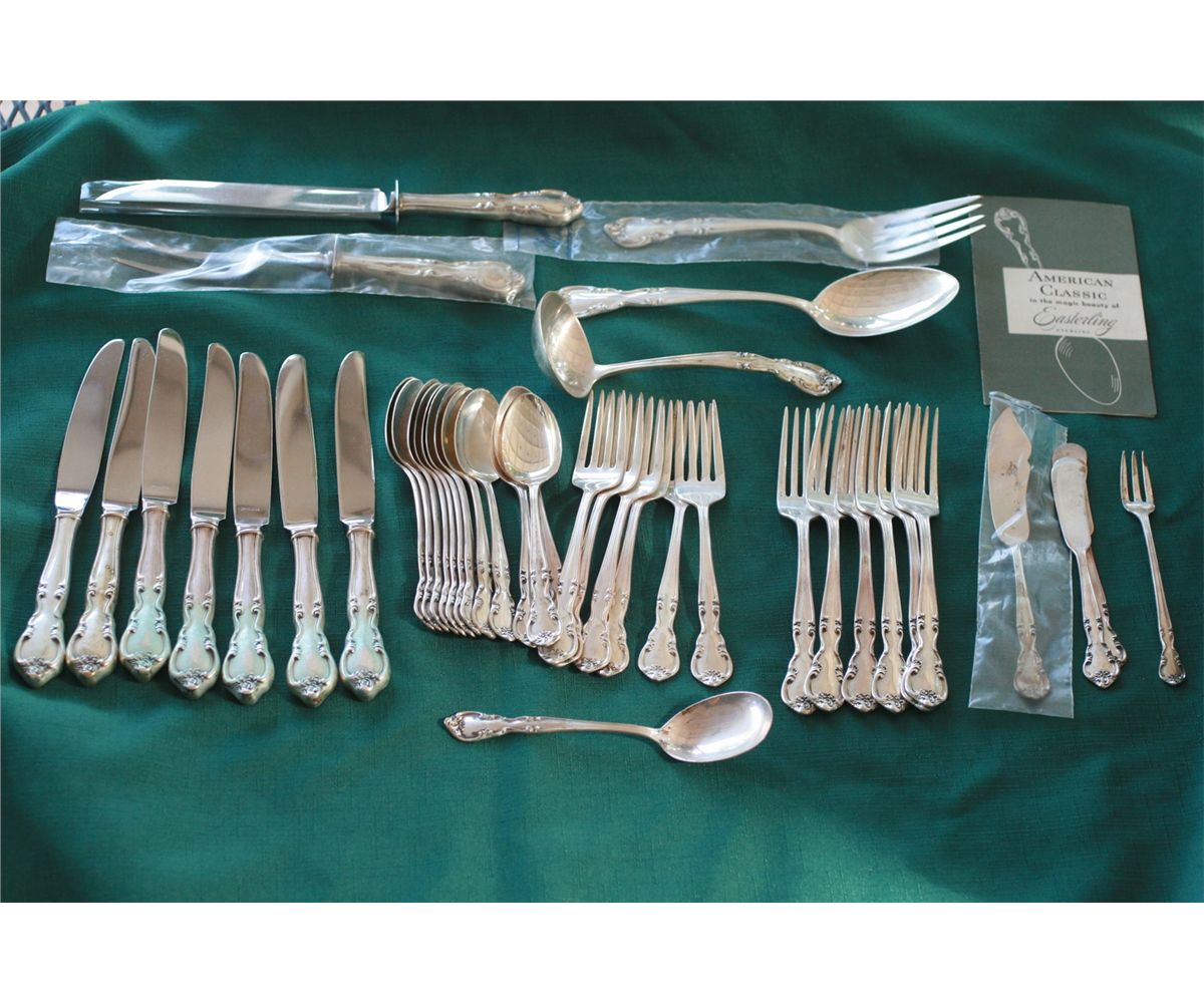 Sterling Silver Flatware Easterling Company,