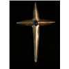 Image 1 : Sterling Sand Cast Cross,