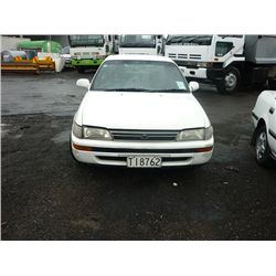 1992 Toyota Corolla 4 door Car #TI8762