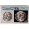 Image 1 : 1901-O MORGAN DOLLAR INS MS62 OBV MS65 REV PL