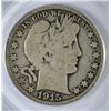 Image 2 : 1915 BARBER HALF DOLLAR PCGS VG8