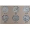 Image 4 : NICE CIRCULATED SET WASHINGTON QUARTER 1932-64 WITH A BUNCH OF 1965-68 COINS.