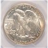 Image 3 : 1943 WALKING LIBERTY HALF DOLLAR PCGS MS62
