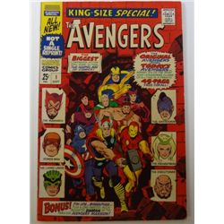 Comic Book  -  Avengers King-Size Special #1  Sept. 1967