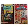 Image 1 : 2 Comic Books  -  Blue Beetle #1 June 1967 & Black Magic #1 Nov 1973