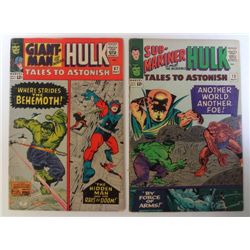 2 Comic Books  -  Tales to Astonish #73 Nov 1965 & Tales to Astonish #67 May 65