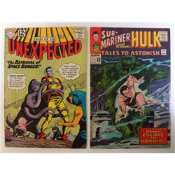 2 Comic Books  -  Tales to Astonish #71 Sept 65 & Tales of the Unexpected #71