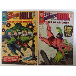 Tales to Astonish #87 Jan 1967 and Tales to Astonish #83 Sept 1966