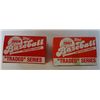 Image 1 : 1981 & 1986 Topps "Traded" Sealed Factory Sets.