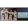 Image 1 : AUTOGRAPHED 8 x 10 Mantle, Colavito, Cerv and Triandos with COA