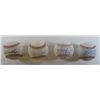Image 1 : 4 - AUTOGRAPHED Baseballs