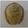 Image 4 : Unidentified Team Signed Baseball from the 1960's