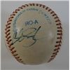 Image 2 : Bob Feller AUTOGRAPHED Baseball  - on the Sweet Spot - plus 2 other signatures