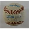 Image 4 : Bob Feller AUTOGRAPHED Baseball  - on the Sweet Spot - plus 2 other signatures
