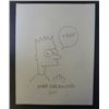 Image 1 : Original Hand Drawn Sketch (signed) by Matt Groening