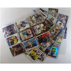 50- AUTOGRAPHED CARDS