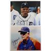 Image 1 : 2 - Jim Leyland Detroit Tigers Mgr AUTOGRAPHED 8 x 10 Photo's