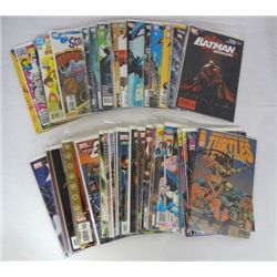 53 Comic Books--18 Batman, 12 TMNT, 11 NewExcalibur, 4 Scooby Doo, and more