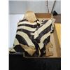 Image 1 : VINTAGE VERY OLD ZEBRA PELTS.