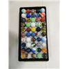 Image 1 : LOT 50 VINTAGE MARBLES MIX STYLES & MAKERS