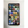 Image 1 : LOT 50 VINTAGE MARBLES MIX STYLES & MAKERS