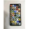 Image 1 : LOT 50 VINTAGE MARBLES MIX STYLES & MAKERS